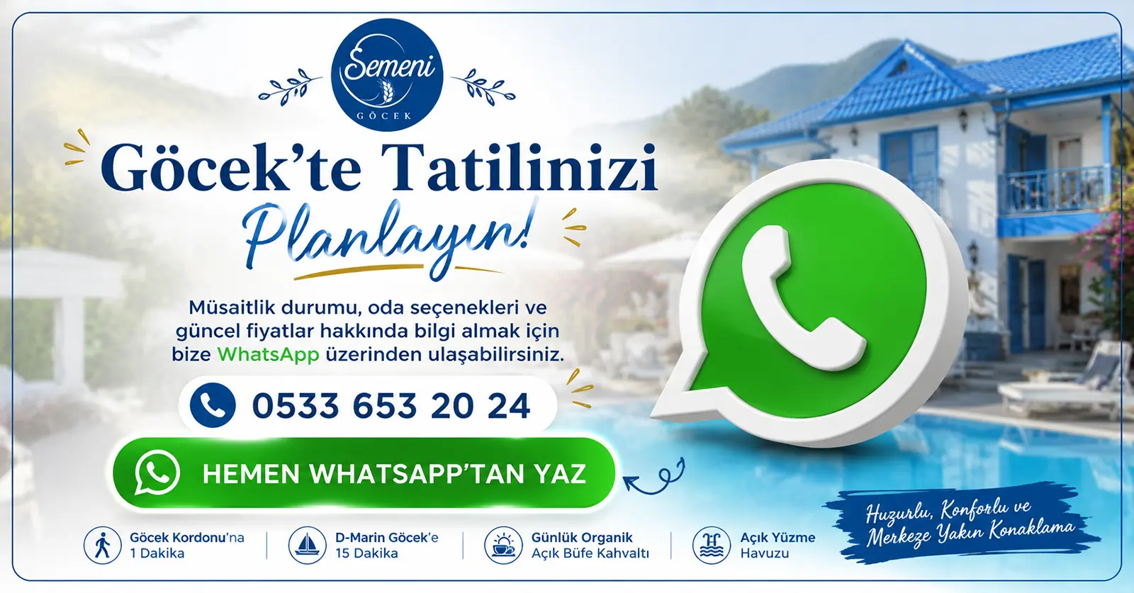 gocek rehberi whatsapp