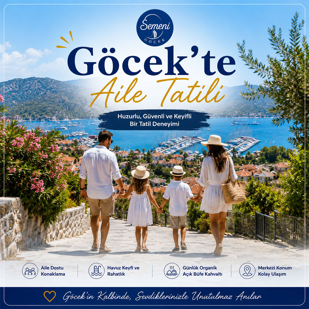 Göcek’te Aile Tatili: Çocuklu Aileler İçin Konaklama ve Tatil Rehberi